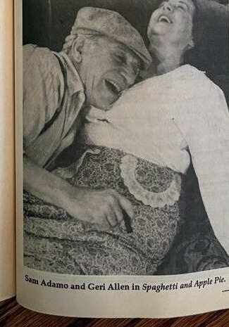 Sam Adamo and Geri Allen in Spaghetti and Apple Pie