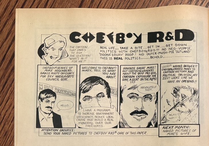 Chefboy R&D — NoHo Magazine, March 1993