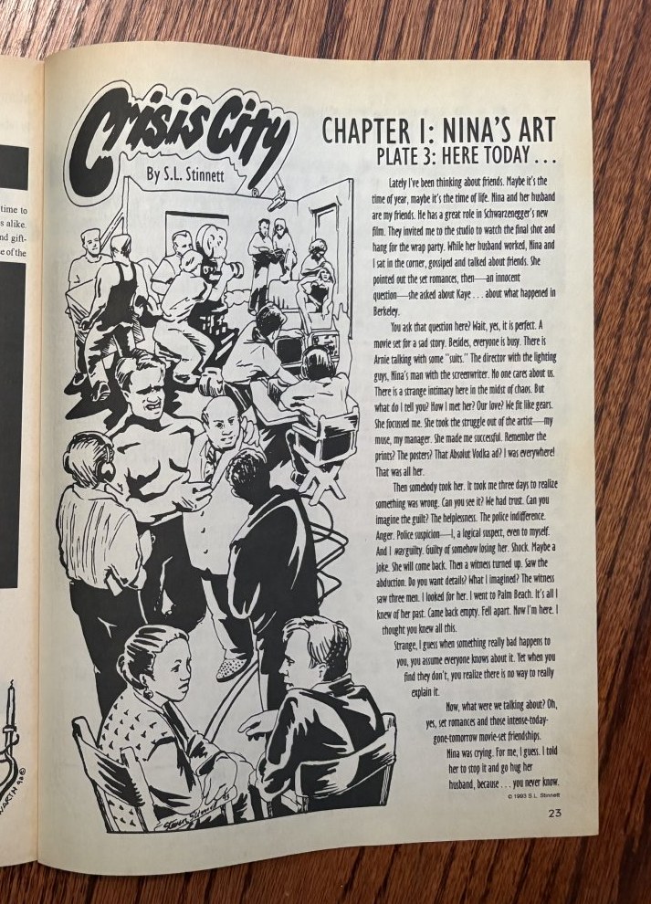 Crisis City: Here Today… — NoHo Magazine, December 1993