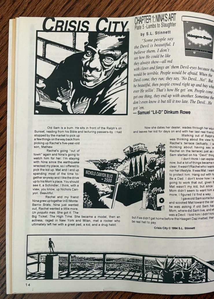 Crisis City: Lambs to Slaughter — NoHo Magazine, June 1994