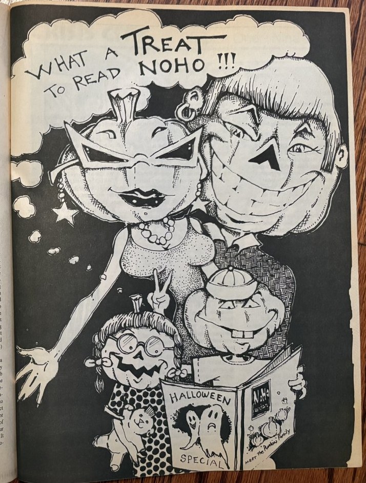 What a Treat to Read NoHo — NoHo Magazine, October 1993